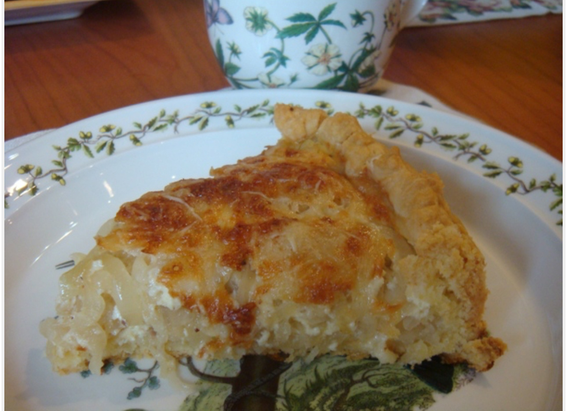 Луковый пирог