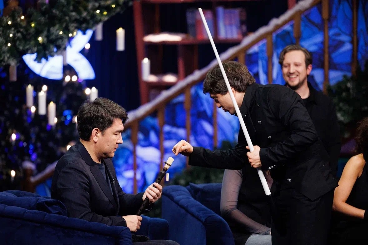 Азамат с дудуком и Дорохов с той самой палочкой