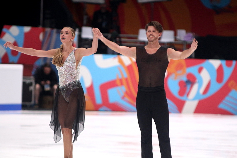     Александра Степанова и Иван Букин. Фото: Maksim Konstantinov/Global Look Press