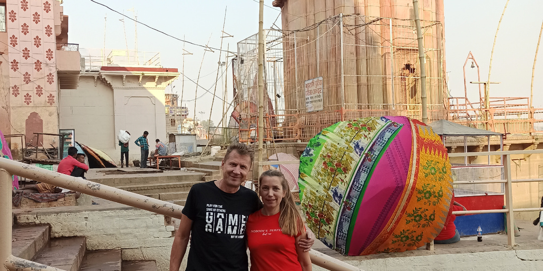 Варанаси!Очень милый оказался городок!Крематорий,Ганг и вечерняя Пуджа!