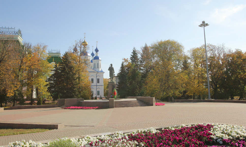 Сквер Зои Космодемьянской в Тамбове. © Фото: Игорь Мартынов / «Отечество и вера».