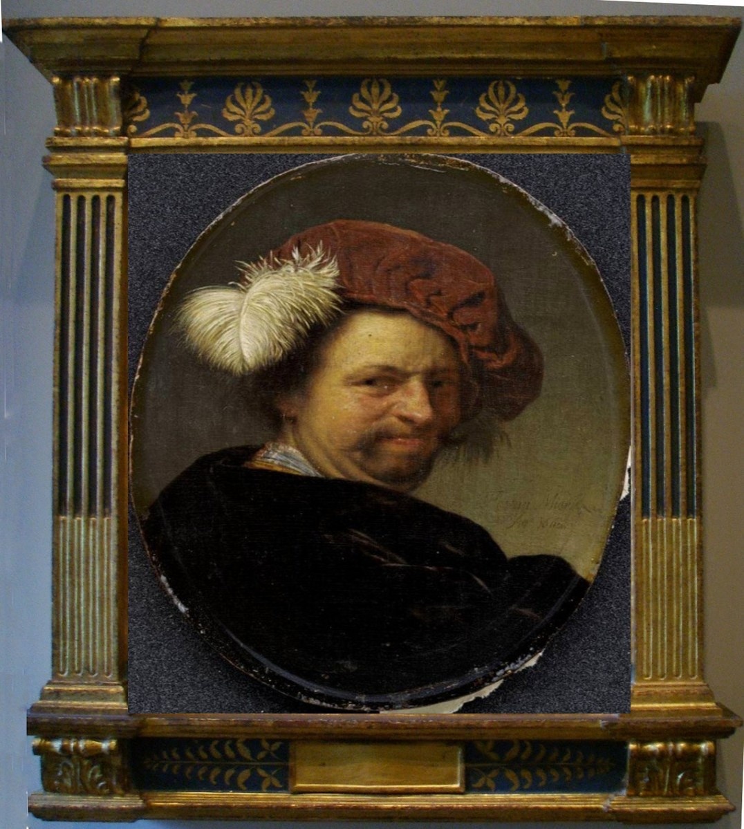 Франс ван Мирис Старший. Автопортрет. XVII век