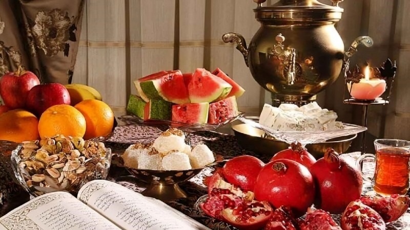 Угощения Шаб-э Ялда
