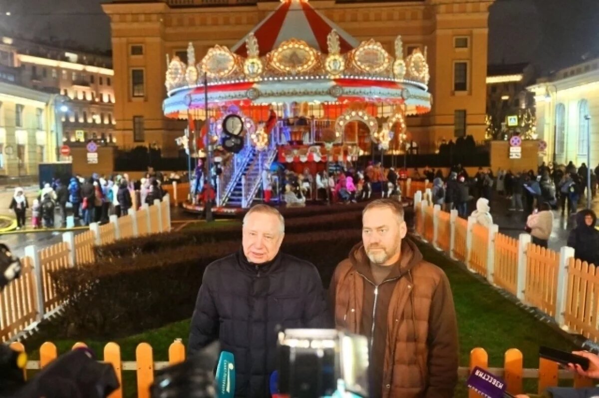    Беглов: ХХ Рождественская ярмарка – важная часть культуры Петербурга