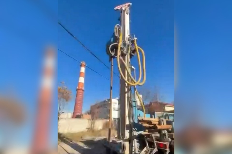    Изыскания под строительство двух котельных начались в Кисловодске. Фото: соцсети Евгения Моисеева