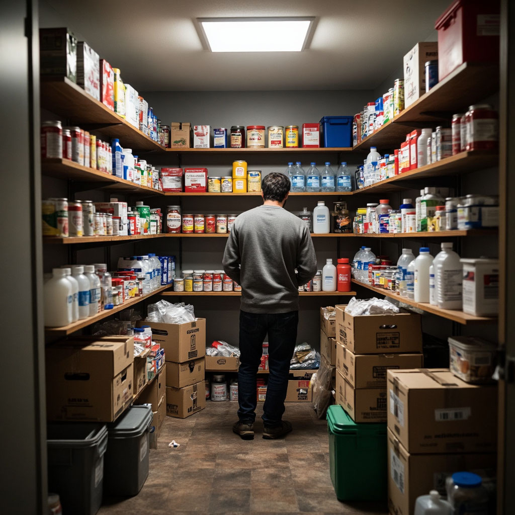 Кладовая обычного человека. Или у вас не так?