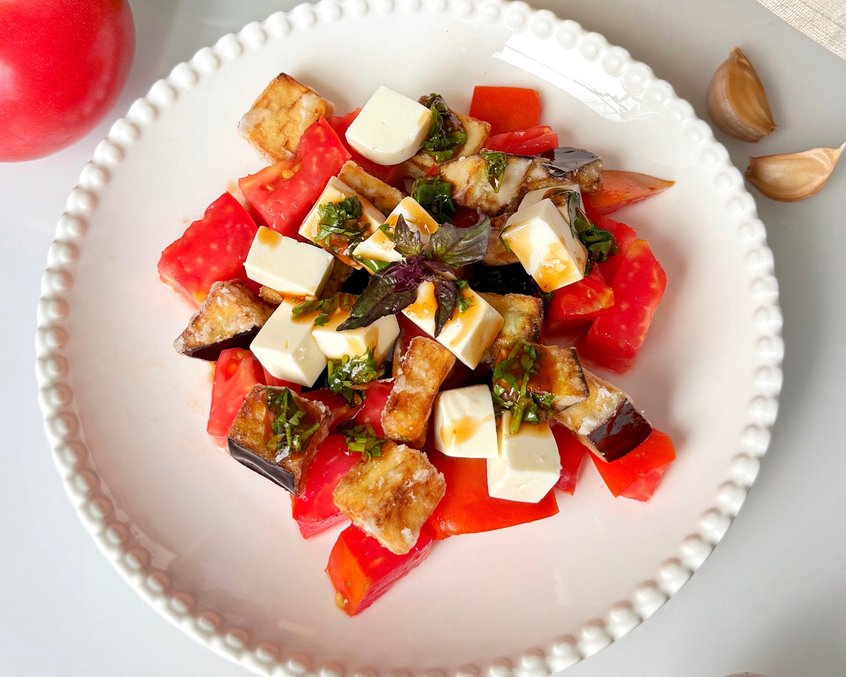 Салат с баклажанами