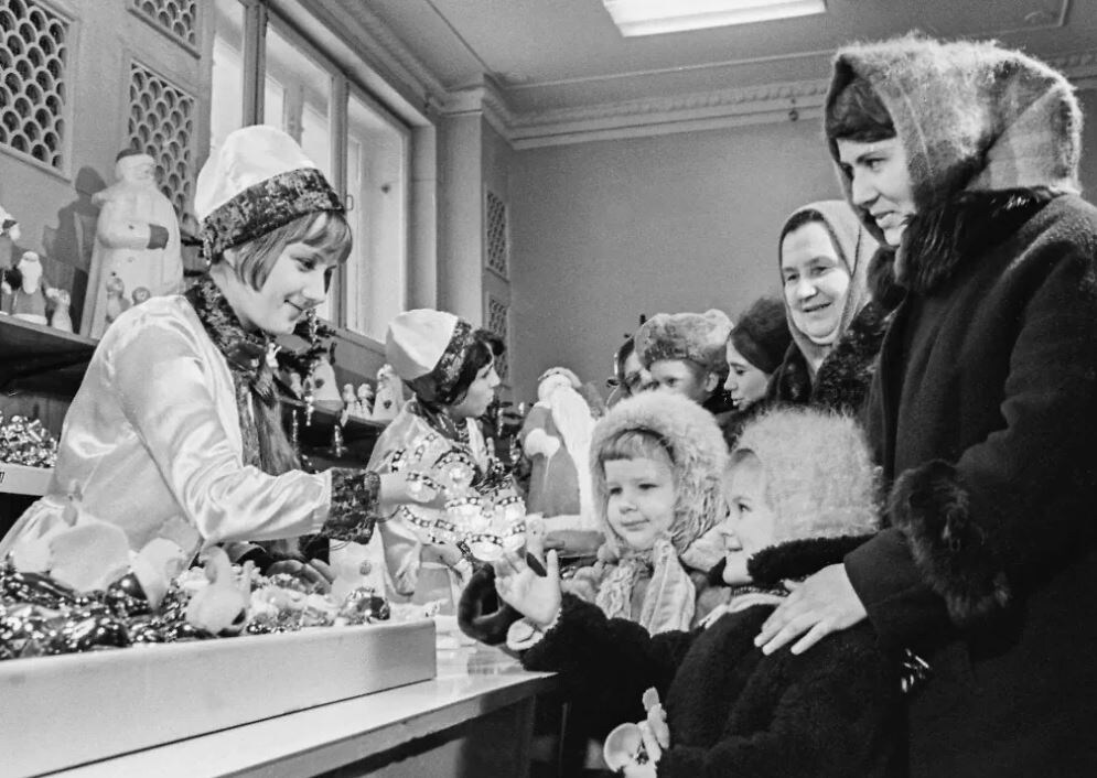 Новый год СССР (иллюстрация из открытых источников)