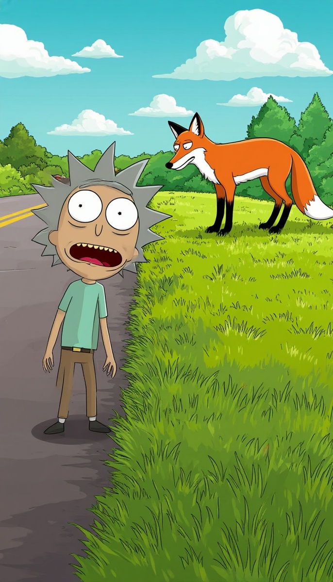 Лиса и люди 