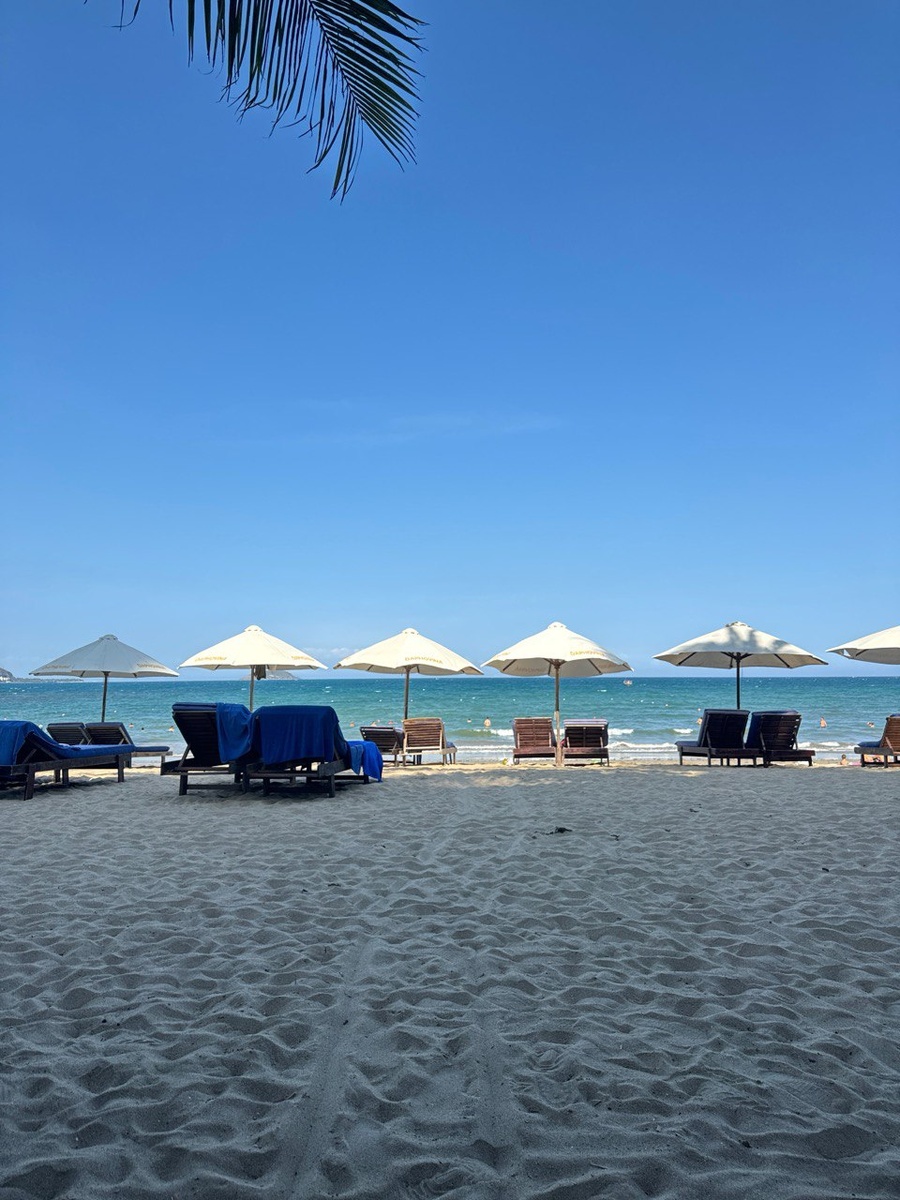 Пляж на севере Нячанга