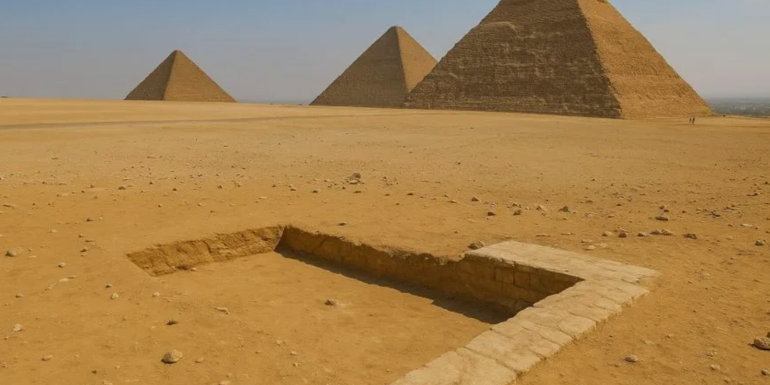 Гиза скрывает ещё одну тайну: под песком обнаружена странная аномалия