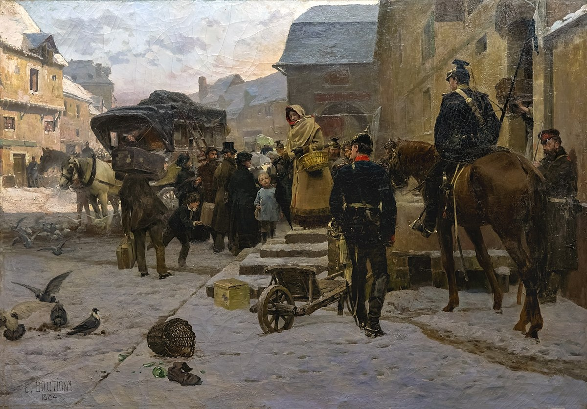 Поль Эмиль Бутиньи. Пышка (1884)