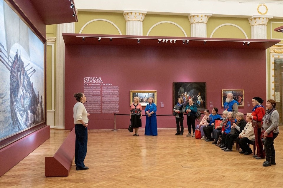    Выставку «Образ Москвы в русском искусстве» на ВДНХ посетили 200 тысяч человек Фото: mos.ru
