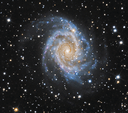 Галактики — это в реальности подобия солнечно-земной системы. Потому их движение - это и есть не что иное, как схемой взаимо-центрической системы мира. Движение начинается от солнечно-земного взаимо-вращения, увлекающего остальные планеты, которые одновременно и поддерживают его. Солнечно-земное вращение этим переходит во взаимо-вращение с Юпитером, а затем и с другими с газовыми гигантами. Это и образует газовый след расслоения орбит вокруг звезды в виде спиральных рукавов в состоянии попеременного закручивания и раскручивания полевой субстанции пространства (частотной воды).