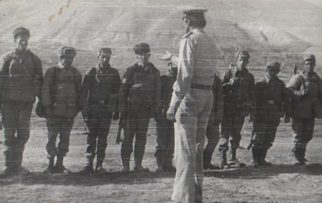 Военнослужащие афганской пограничной бригады