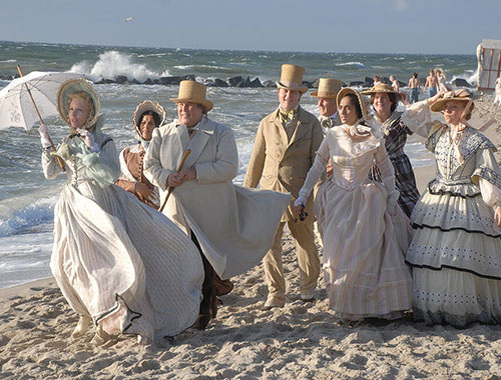 Любекская аристократия на курорте.