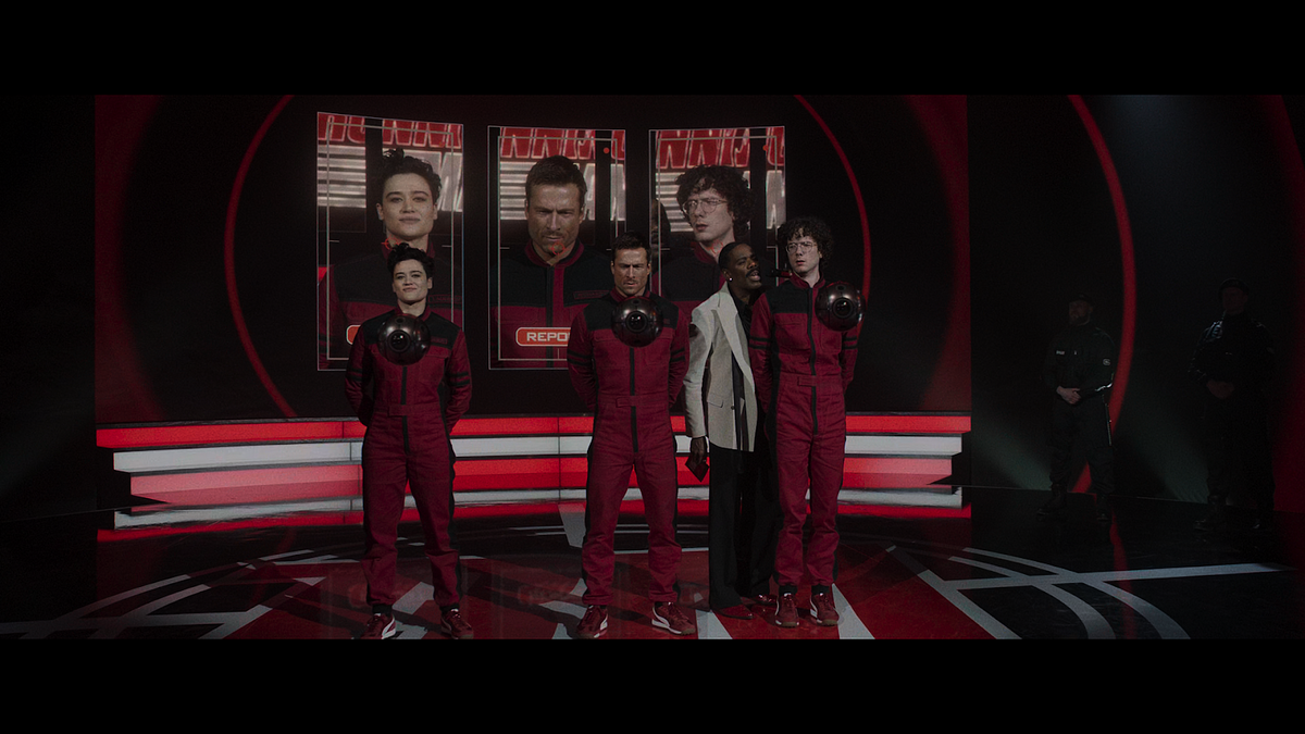 Кадр из фильма Бегущий человек (2025)