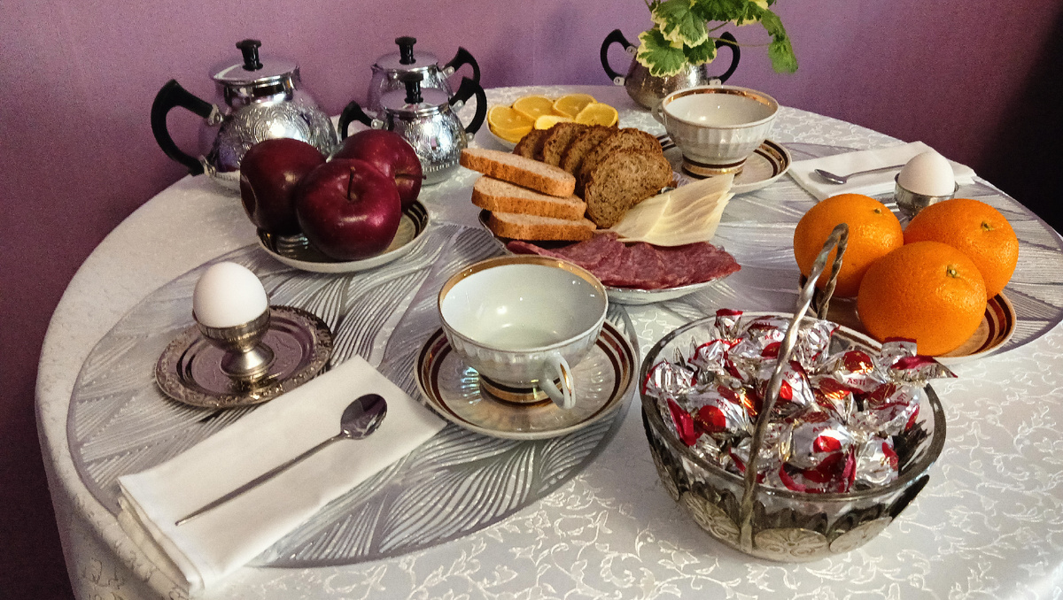 Винтажное чаепитие. Фото автора