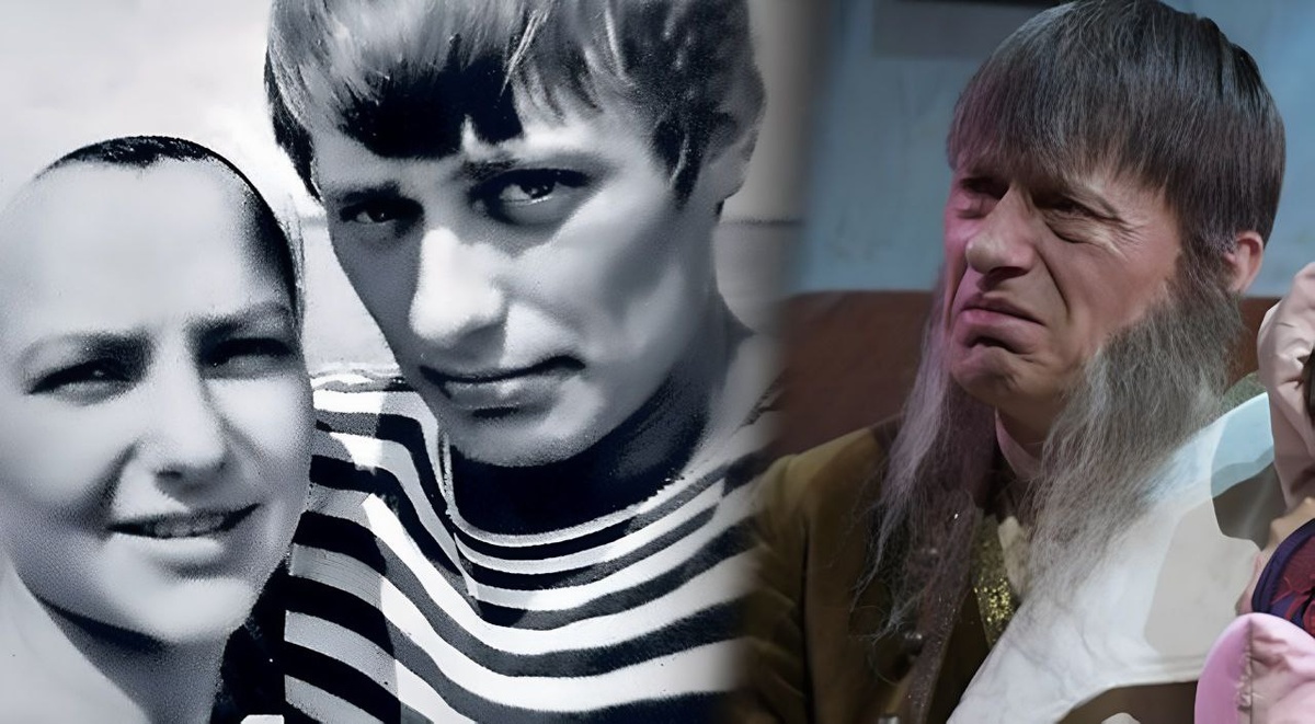 Анатолий Лобоцкий, Елена Мольченко; актер в роли Захара из спектакля Обломов на сцене театра им. Маяковского