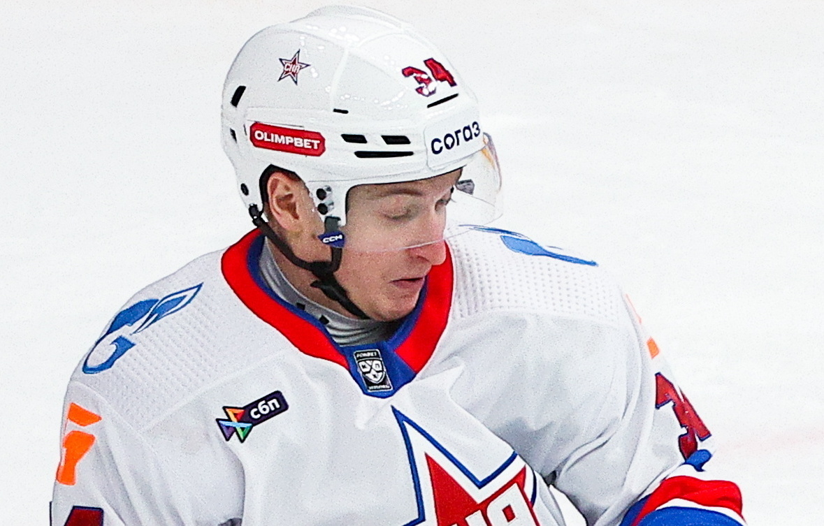    Защитник СКА Егор Савиков  Егор Алеев/ТАСС