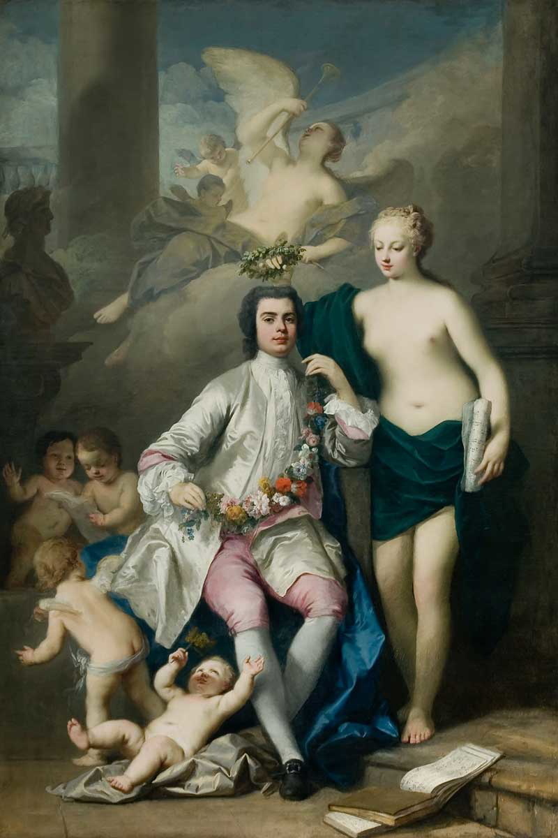 «Ритратто ди Фаринелли», Якопо Амиджиони, 1734–1735 гг., Источник: Национальный художественный музей Румынии, Бухарест.