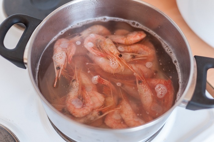 Креветки нельзя варить слишком долго