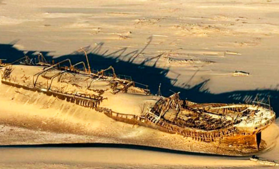 Откопали корабль в пустыне с золотом на 727 млн. руб - дальше начинается странное