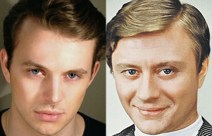 Андрей Удалов удивительно похож на своего легендарного деда.