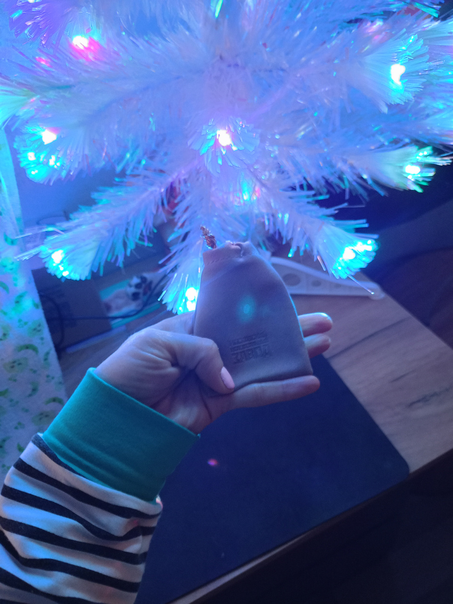 Ëлку я поставила сегодня, но ещё не наряжали 