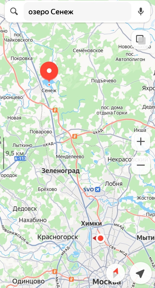 Современная карта 