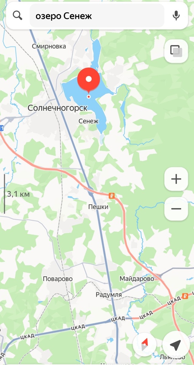 Современная карта 