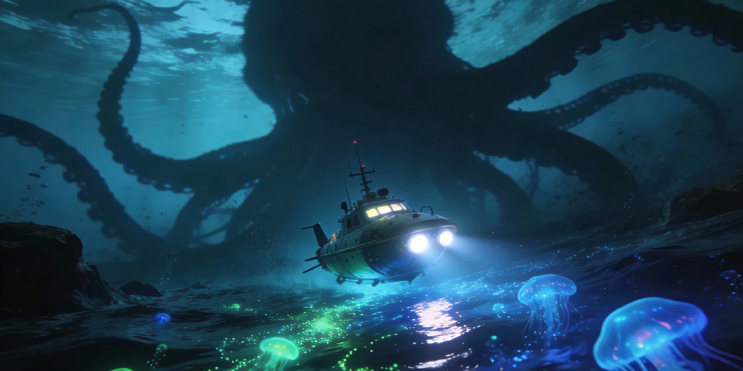 Кто кричал на дне океана? Тайна звука «Bloop», который был мощнее атомного взрыва.