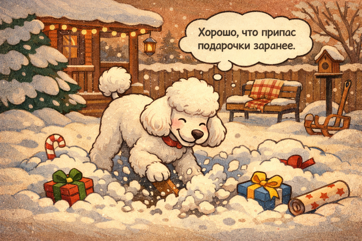 Покупаю подарки заранее