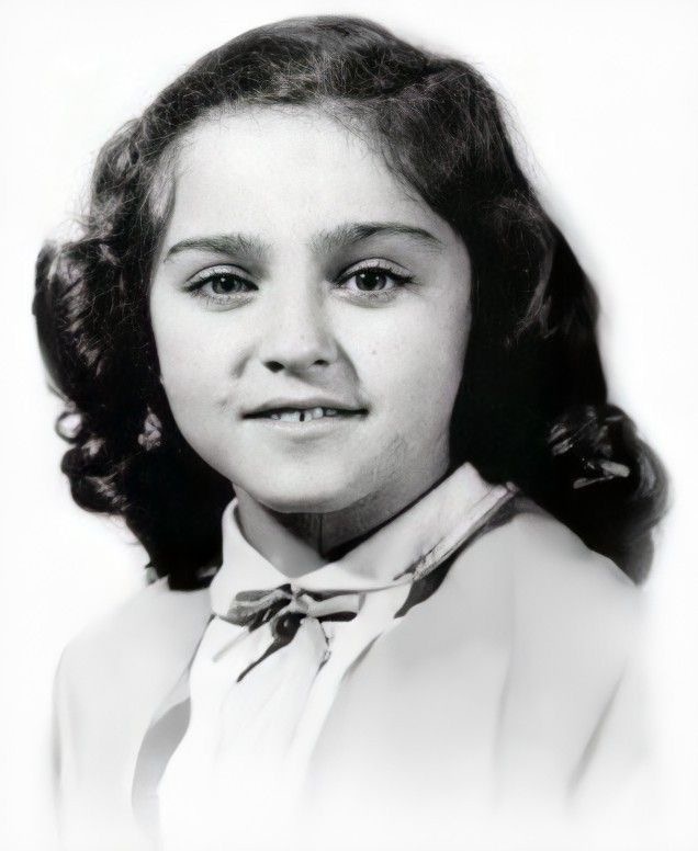 Мадонна в детстве