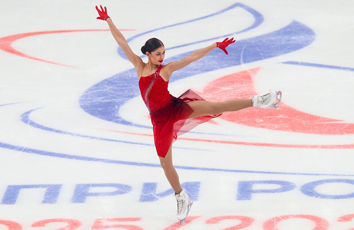    Будущая участница Олимпиады-2026 Аделия Петросян.Василий Кузьмичёнок/АГН «Москва»