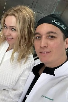    Рудковская и Хайдаров. Фото: @doveoftheworld