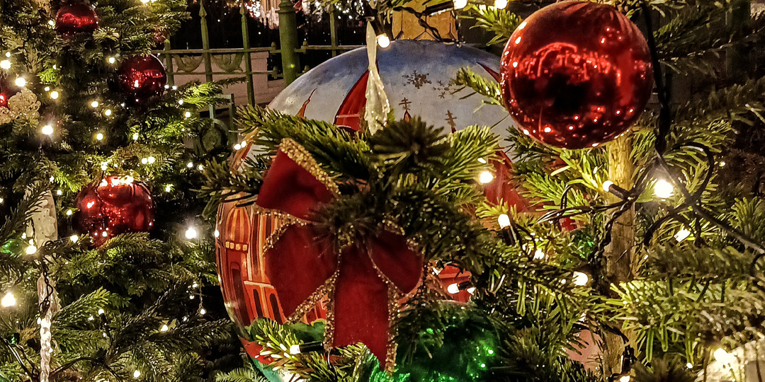 Фото прогулка по новогодней Москве 2025-2026