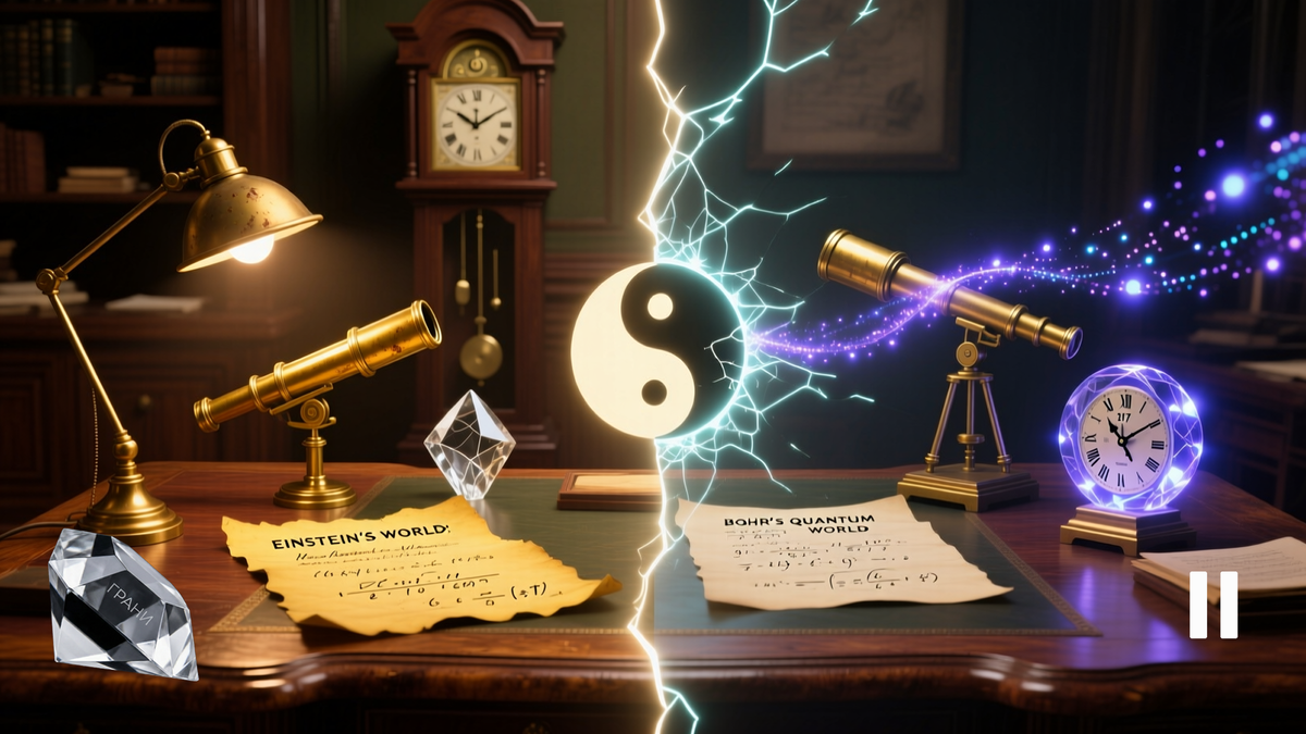 Альберт Энштейн и "квантовая запутанность" наше понимание реальности