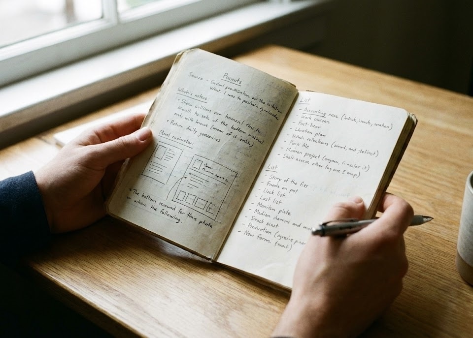 Тревога уменьшается, когда мысль становится текстом