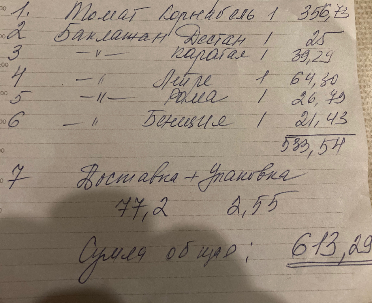 Заказ коллективный, со скидкой за предыдущие бонусы, поэтому такие странные суммы