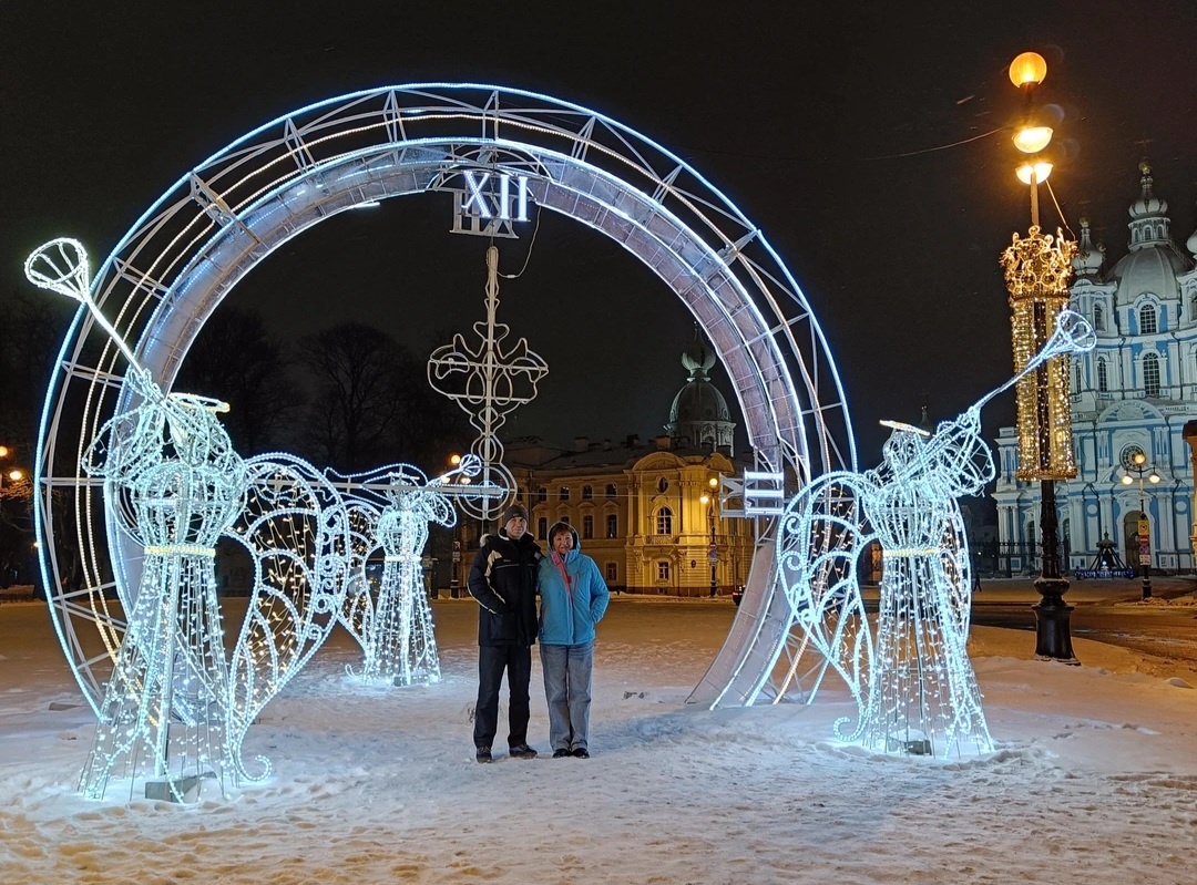 Новогодний Санкт-Петербург