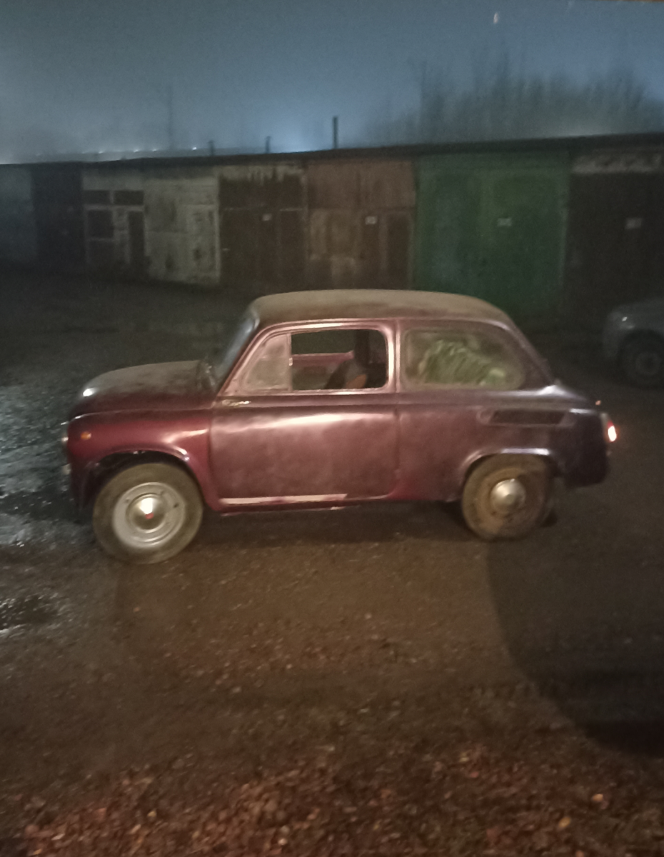 В ходе первого выезда. Смазанность фото объясняется восторженным дрожанием рук