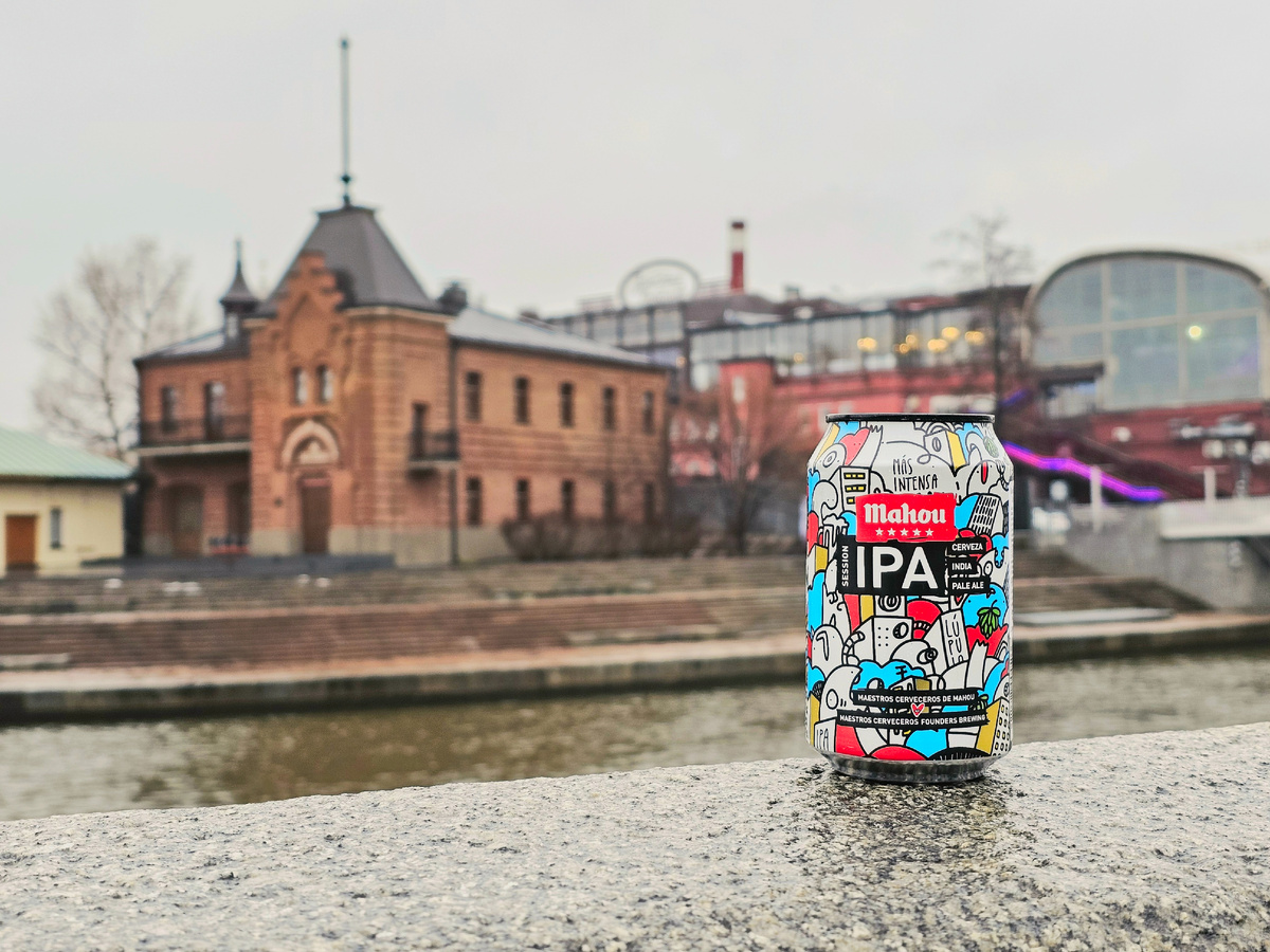 Mahou Session IPA, фото автора