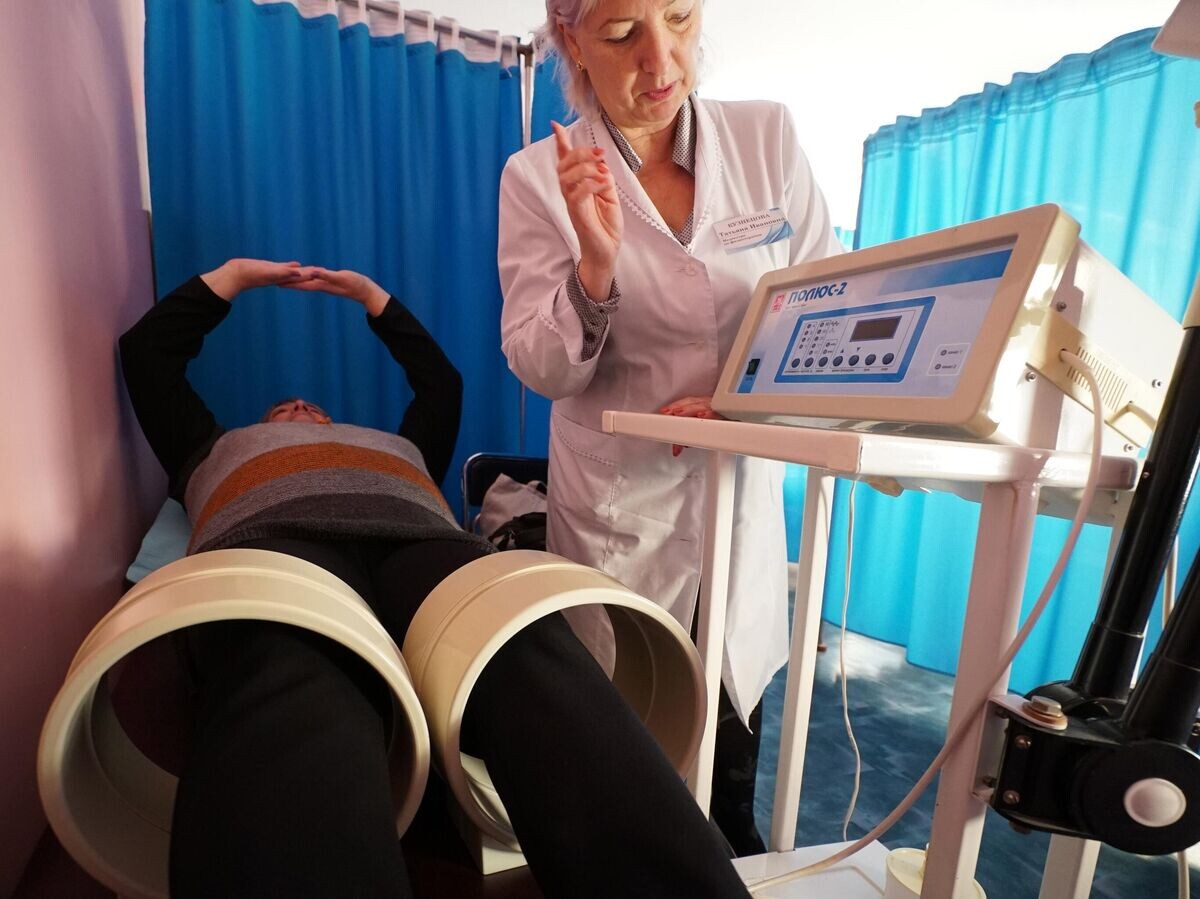    Магнитотерапия | © РИА Новости / Игорь Зарембо