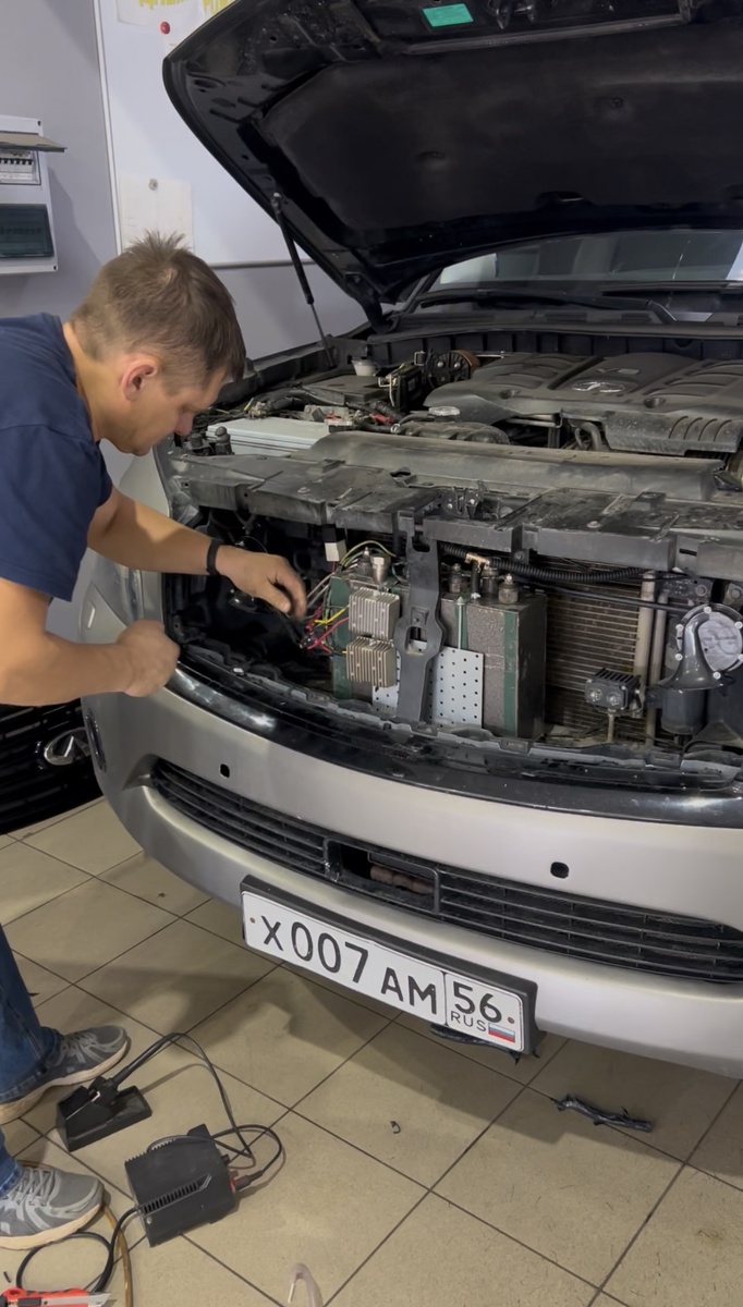 Установка второго генератора (при пробеге 307000км) и подключение электрики в Автосервисе "Восток-Сервис" г. Оренбург ул. Туркестанская 161А