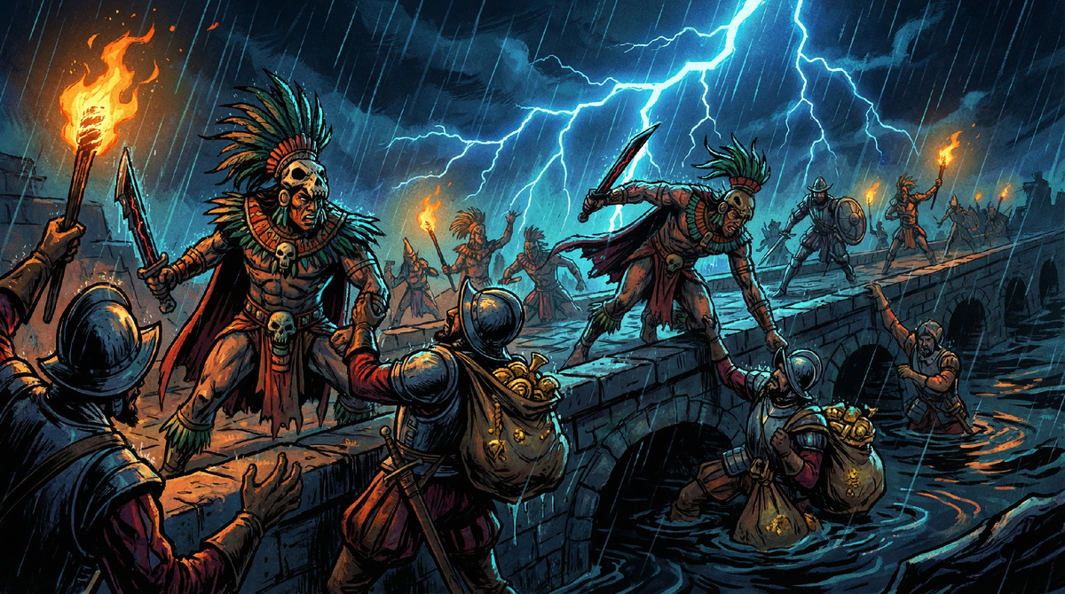 Точка ветвления. Ликвидация экспедиции Кортеса в ходе операции "Ночь Печали".