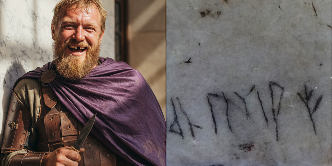 Что викинг нацарапал в главном храме Византии — надпись, пережившая 1100 лет