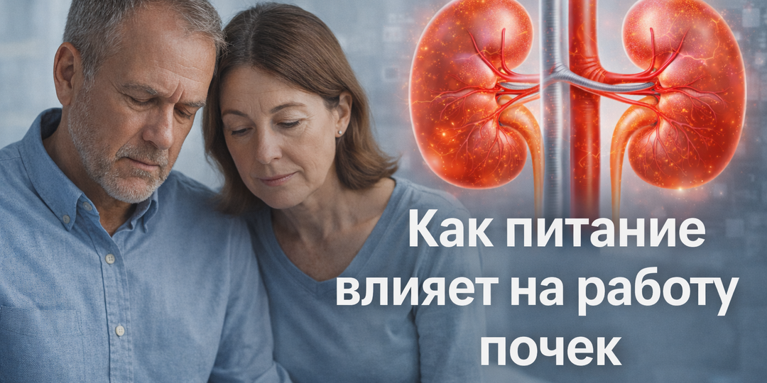 Как питание влияет на работу почек?