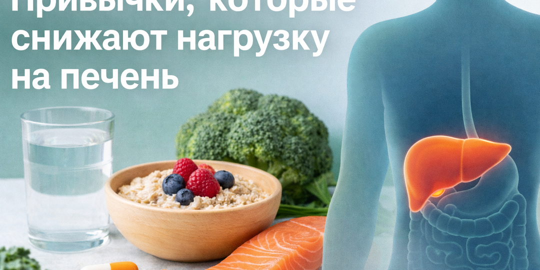 Привычки, которые снижают нагрузку на печень?