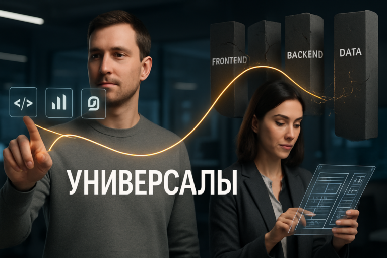    В мире AI специалисты узких профилей уступают место универсалам. Технологии меняют подход к подбору кадров, делая ставку на гибкость и адаптивность.